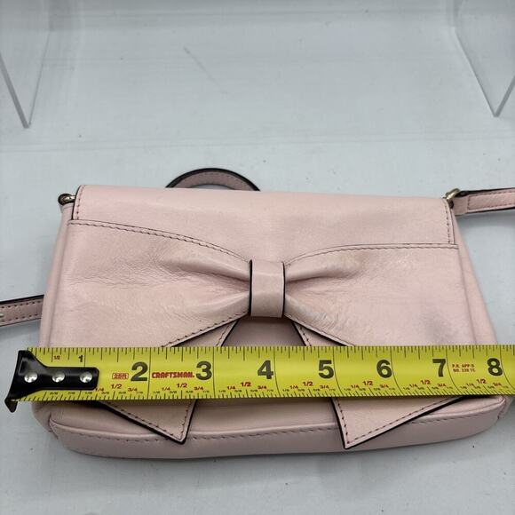 Kate Spade Bag Montrose Avenue Aster Leather Crossbody Purse in Balletslip Pink - Picture 5 of 11